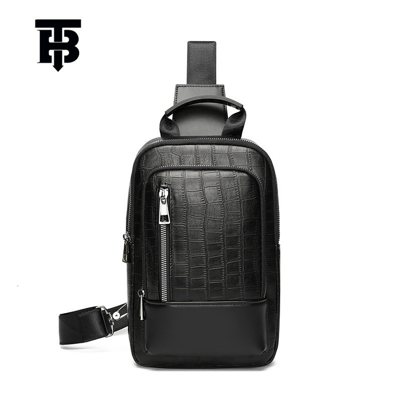 Designer Bag Men's Chest Bag European And American Large Capacity Luxury Bag Crossbody Bag Multifunctional Chessboard Pattern Casual Shoulder Bag