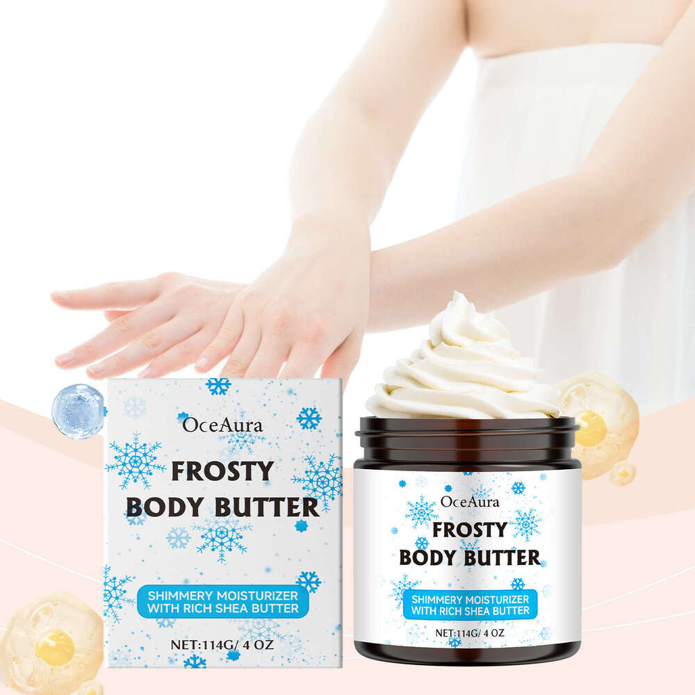 OceAura Shea Butter Moisturizing Cream Daily Nourishing Hydrating Skin Gentle Ingredients Easy Absorption Body Lotion