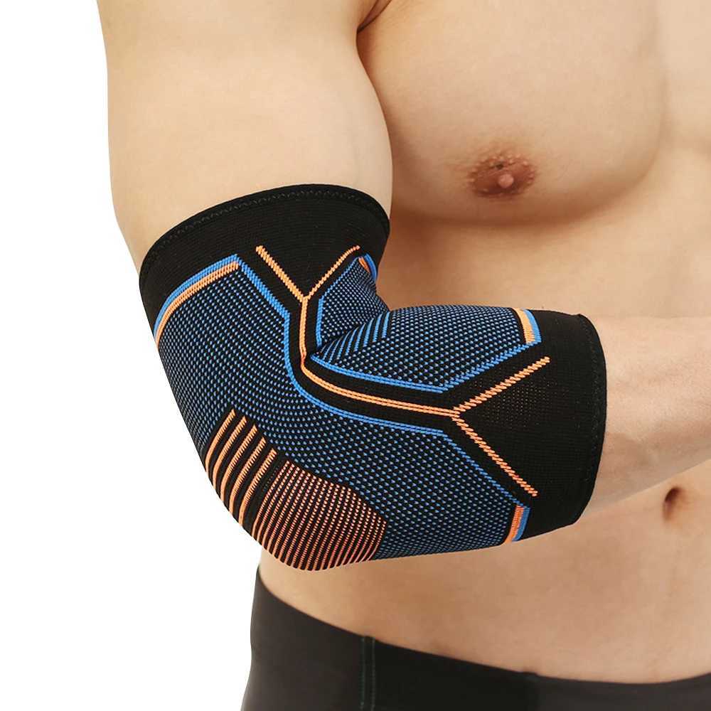 1Pcs Elbow Compression Sleeve Brace Instant Arm Joint Prevention Pain Relief For Tennis ElbowGolfers ElbowArthritisBursitis J250917