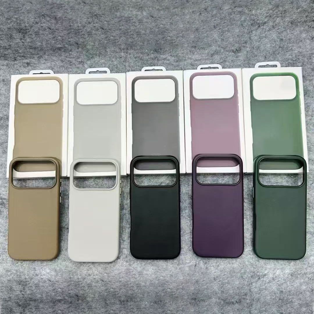 Étui iPhone Magnetic Silicone Case pour iPhone 17 17pro 17air 17 Pro Max Cover Magnetic Aspiration Animation