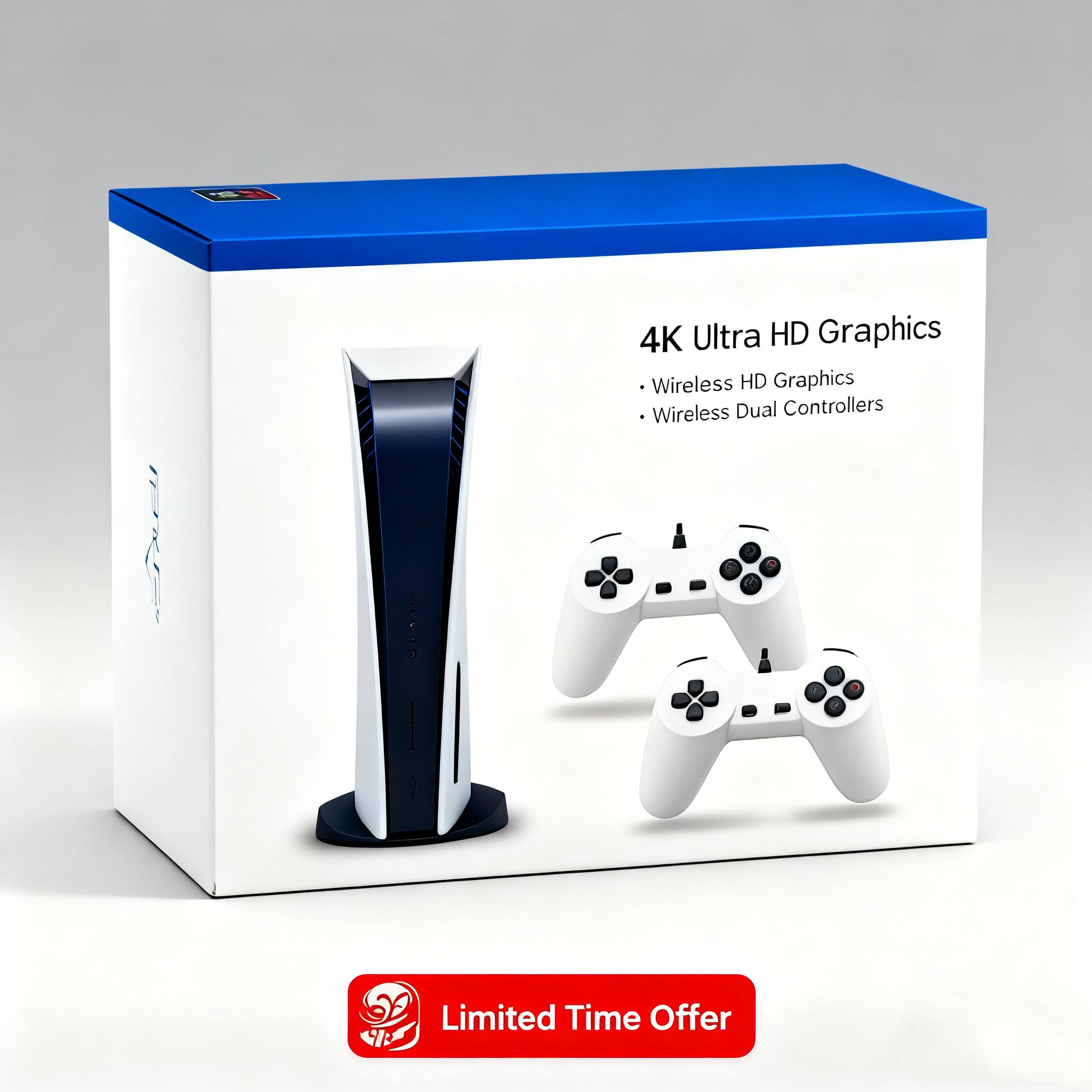 New PS5 M5 Handheld Portable Retro Arcade video games Built in audio Wireless Home Games HDMI controller console with Gamepad Joystick Player AV Output DHL