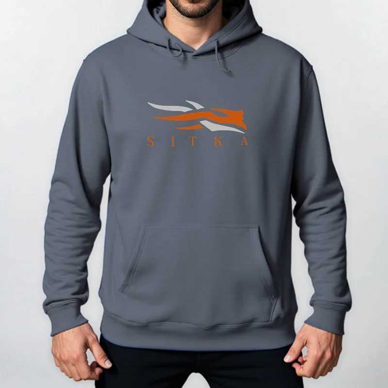 2025 New SITKA Letter Printed Sweatshirt Men Street Oversize Autumn Hooded Hipster Soft Hoodies Hip Hop Warm Sportswears L250917