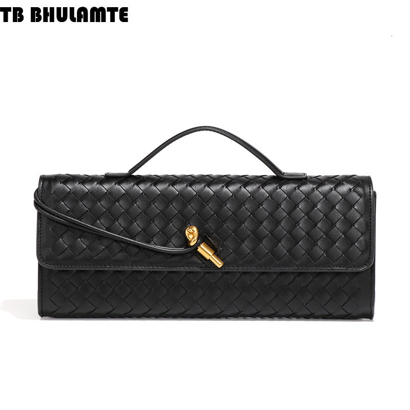 Free Shipping Designer Bag Niche High-end Woven Single-shoulder Baguette Bag Fashion Luxury Bag Clutch Evening Bag Versatile Women's Crossbody Ba