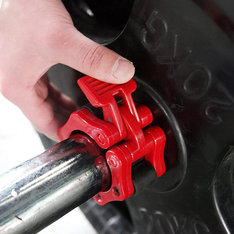 1PC Of Locking 50mm Diameter Standard Bar Dumbbell Barbell Collars Lock Clips Clamp Weight Lifting Gym Fitness Bodybuilding 250917