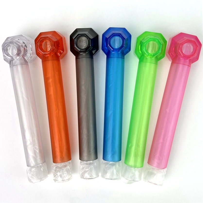 TOPPUFF Top Puff Acrylic Bong Water Pipe Portable screw-on Glass Pipes Oil Burner Tube With Bottles Hookahs Screw on Bottle Converter Water Pipes