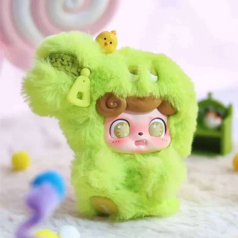 Official Genuine QKid Emotional Hairy Monsters Series Blind Box Cute Vinyl Doll Pendent Mystery Box Cartoon Decor Toys Gifts C250917
