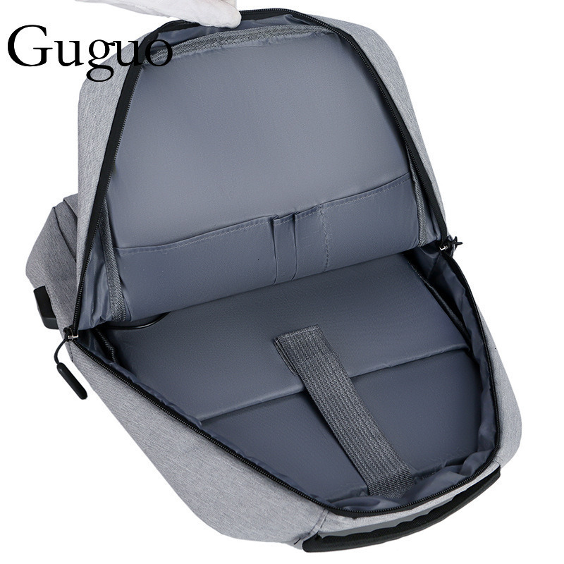 Guguo Free Shipping New Designer Bag 2025 Large Capacity Printable Business Backpack USB Charging Multifunctional Laptop Bag Export Men's Backpac