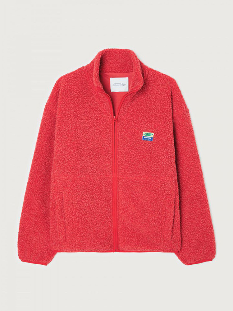 Spring and Autumn Europe and America cross-border popular solid color casual fleece zipper jacket design sense fleece shirt temperament commuting