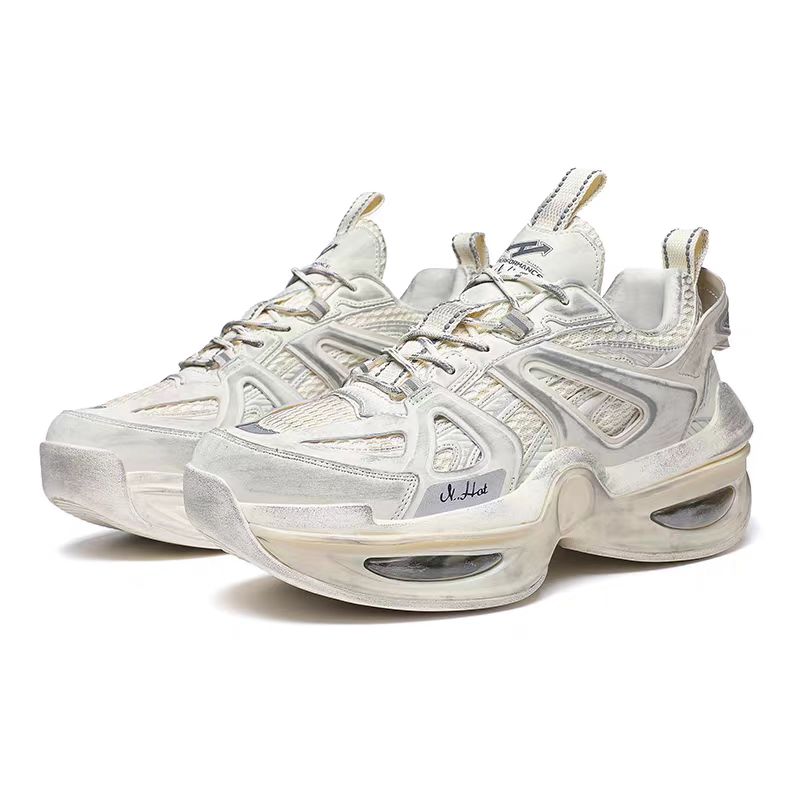 NHOT shoes Men's Shoes 2025 Autumn New Mesh Sports Casual Shoes Lightweight Thick Sole Versatile Retro Dad Shoes Suitable For Sports And Leisure