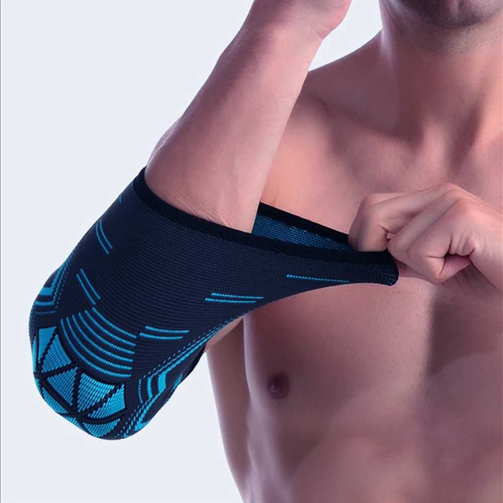 1PCS Elbow Support Sleeve High Elastic Compression Brace for Tennis Golfers ElbowWorkoutBursitisArthritisMen Women J250917