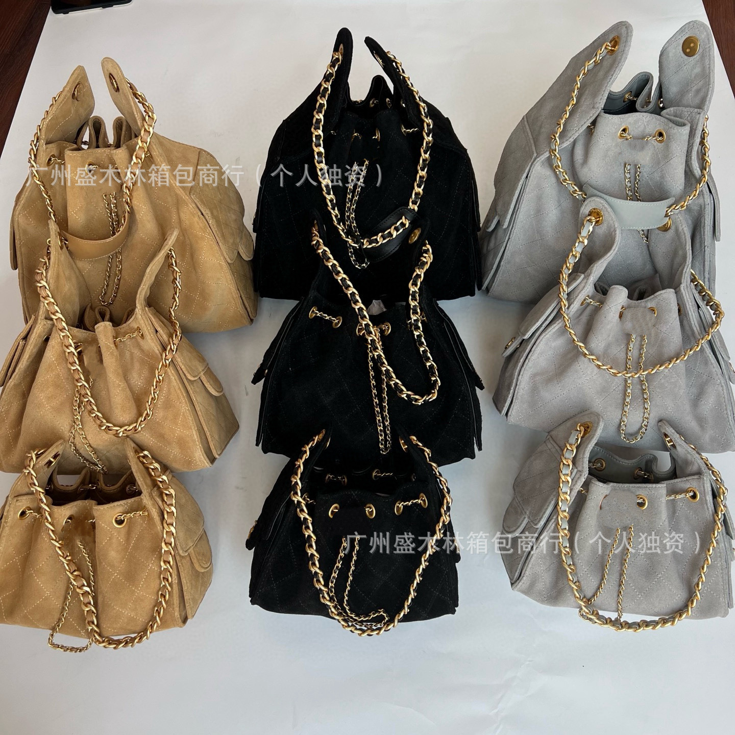 Designer 2025 New Underarm Bag Quilted Chain Pulling Rope Fashion Single Shoulder Women's Bag