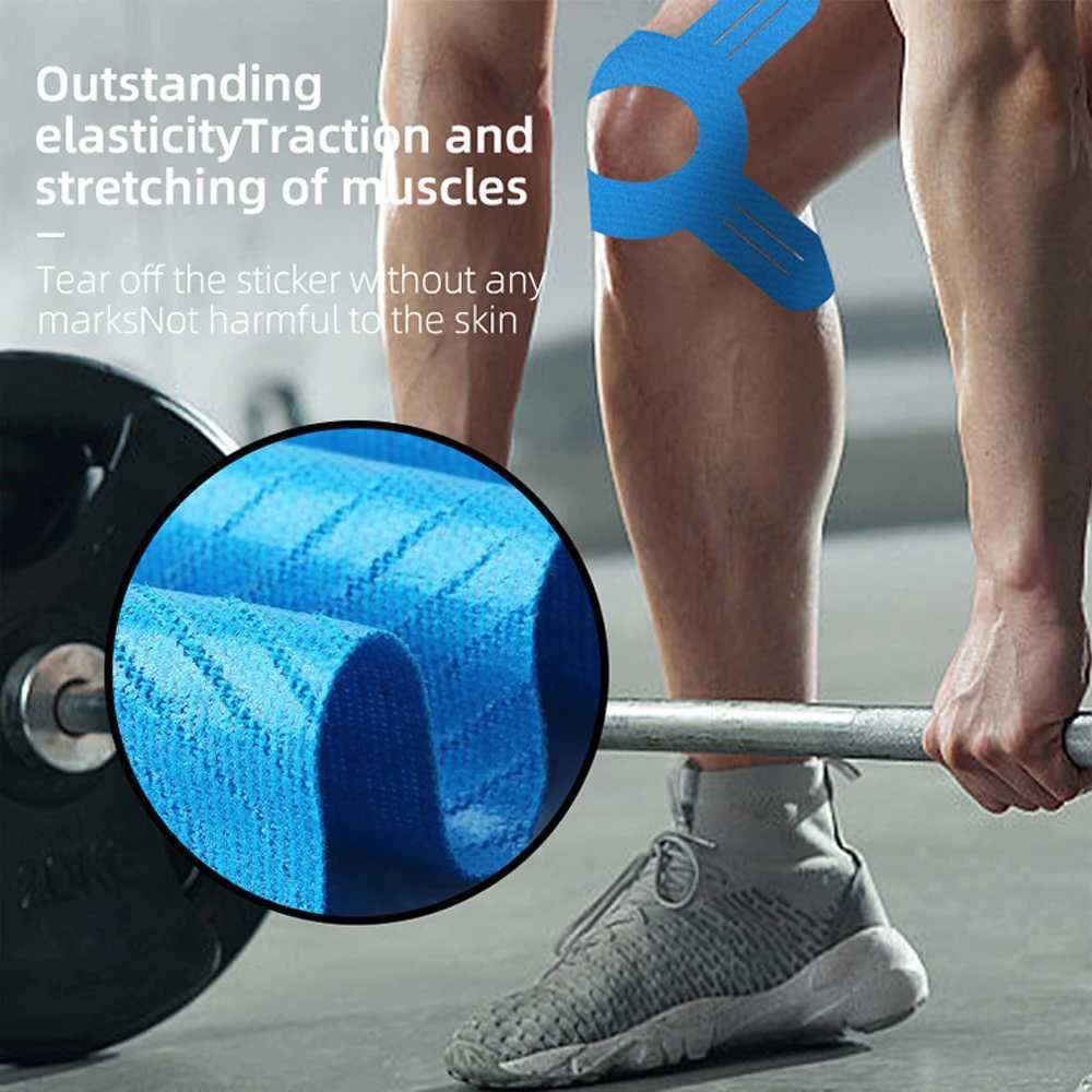 5PCS Kinesiology Tape for Knees Knee Support Tape Precut Knee Tape for Knee Stability Athletic Tape Kinetic Tapes for Knees J250917