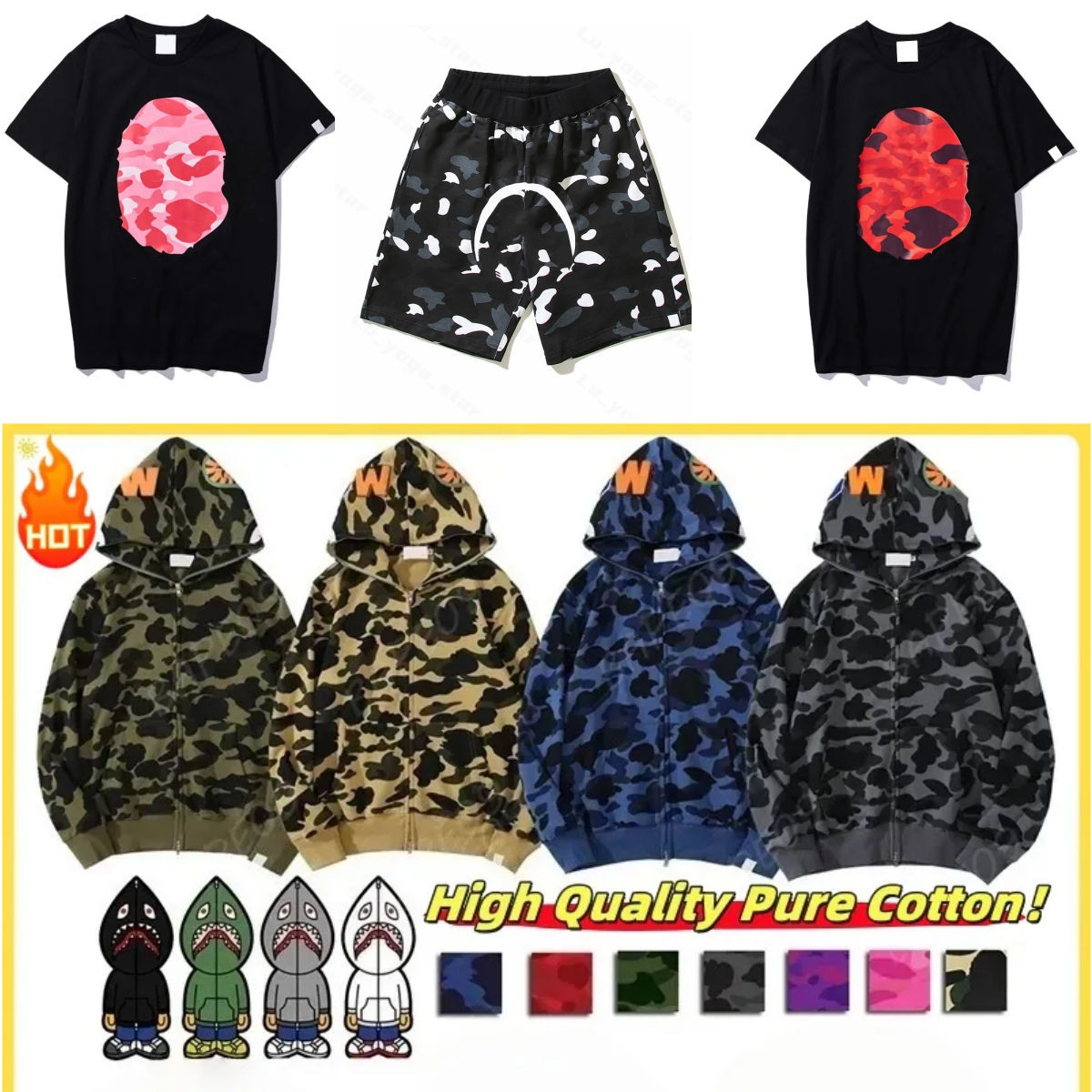 Mens T Shirt Hoodie Designer hoodie Loose T-Shirts sporty Womens Hoodies zip up Hooded Cotton Short Sleeves Sweatshirt Tshirts Street Shorts tee