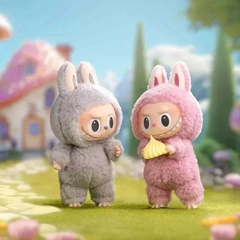 The Monsters Exciting Macarons V1 Vinyl Dolls Pendants Blind Box Collectible KAWaii Toy Birthday Gift in Stock C250917