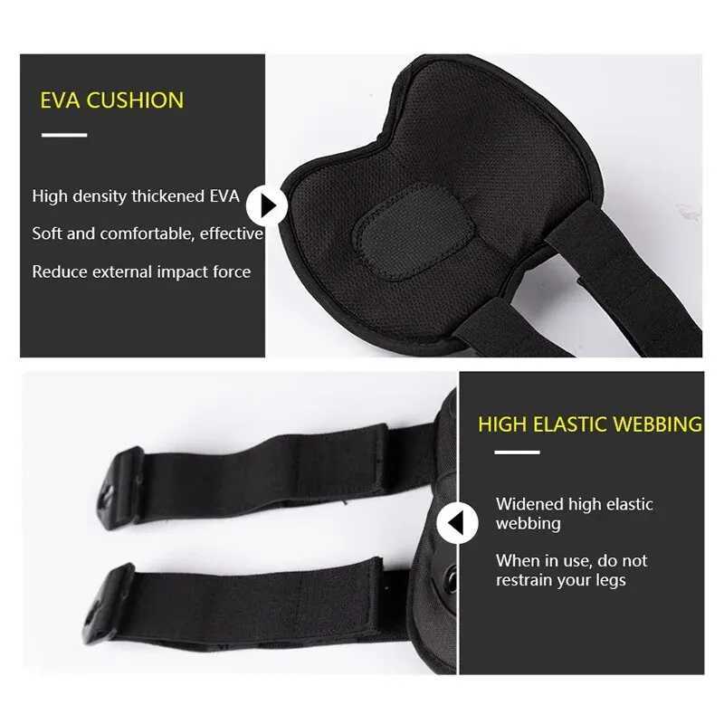 Outdoor Tactical Protective Gear Set Of 4 Knee Pads Elbow Pads For Outdoor Cycling Mountaineering And Hiking Protection Sports J250917