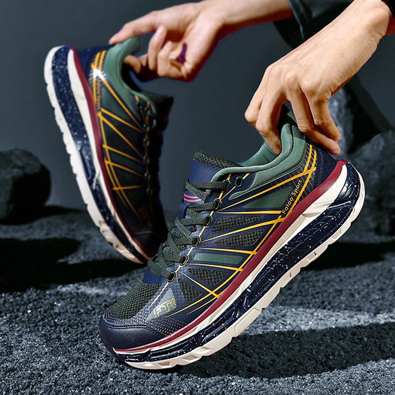 ONKE Women's Lightweight Breathable Running Men's Non-Slip Wear-Resistant Shock-Absorbing Jogging Fashionable Casual Couple Sports Shoes GM9