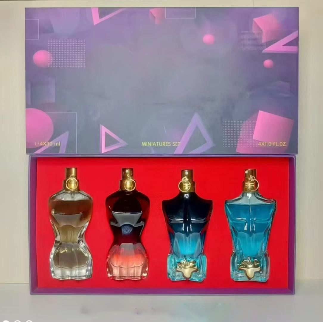 Men Perfume Set 30ml Parfum Gift Box Toilette Long Lasting Smell Designer Brand Man Parfums Spray Cologne Mist Fast Delivery