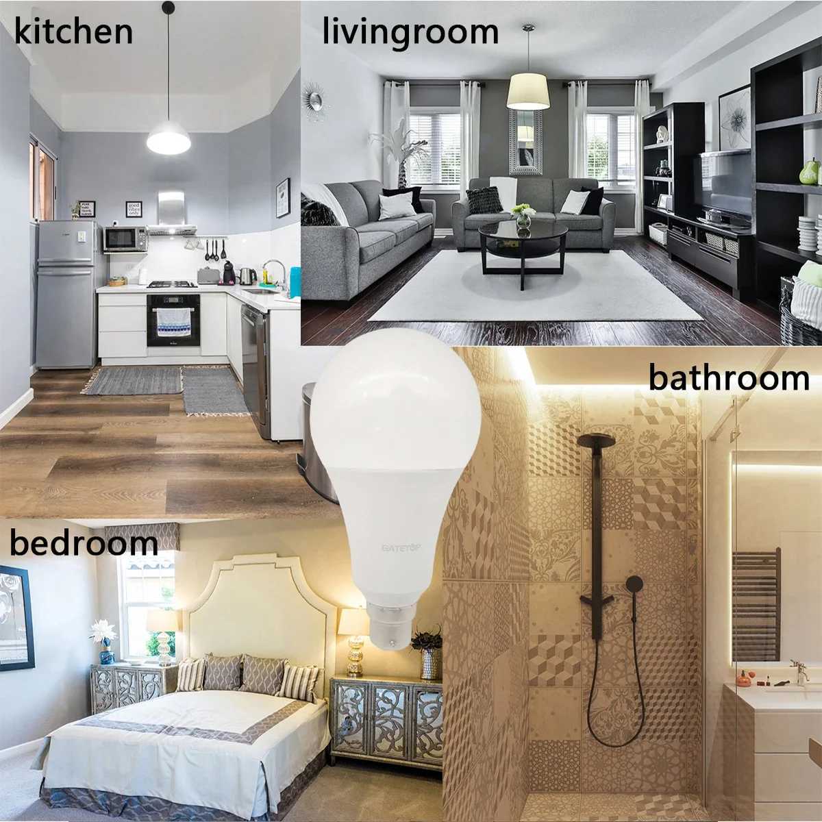 10PCS Led Bulb Lamps E27 B22 AC 110V 220V Light Real Power 8W 9W 10W 12W 15W 18W 20W 24W Warm White Lampada For Home C250917