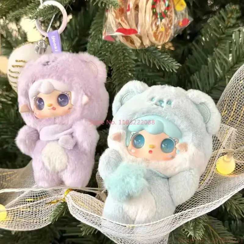 Hot Yooki V4 10cm Pendant Gen Bite Bear Series Vinyl Mini Blind Box Cute Decor Collection Figurine Kid Bestie Girl New Year Gift C250917