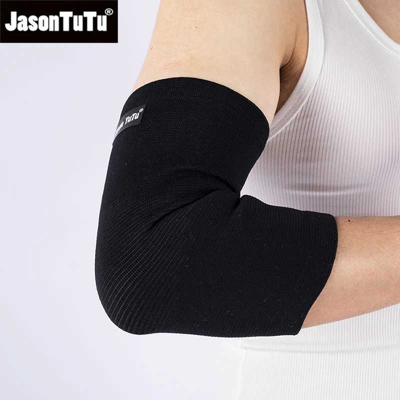 JASONTUTU 1PC Elbow Support Elastic Gym Sport Elbow Protective Pad Absorb Sweat Sport Basketball Tennis Arm Sleeve Elbow Brace J250917
