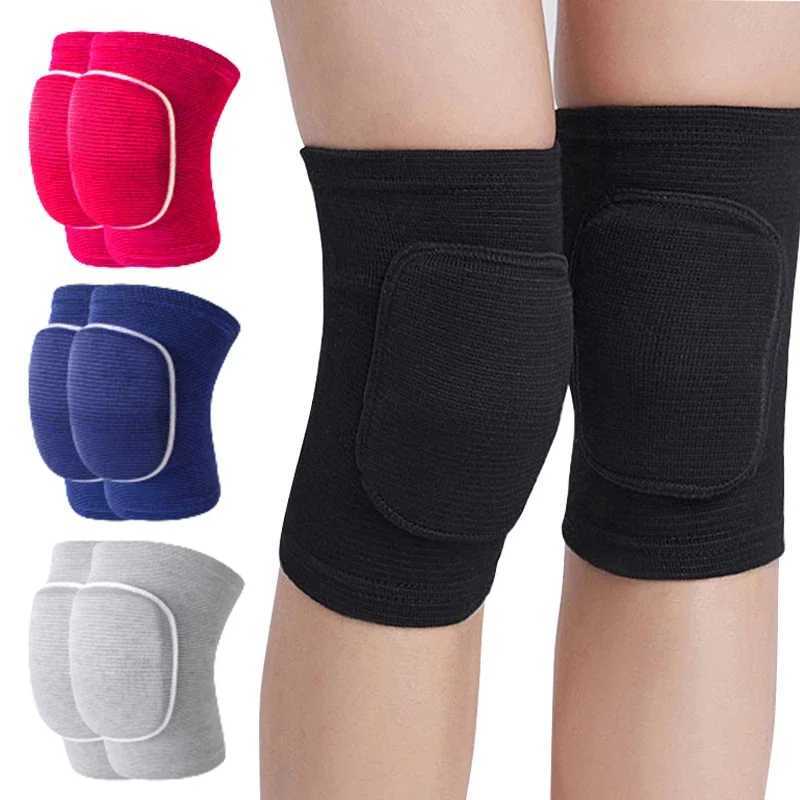 2 Pcs Sports Knee Pads Compression Dancing Knee Protector Support Thickened Sponge Volleyball Yoga Crossift Knee Brace Adult Kid J250917