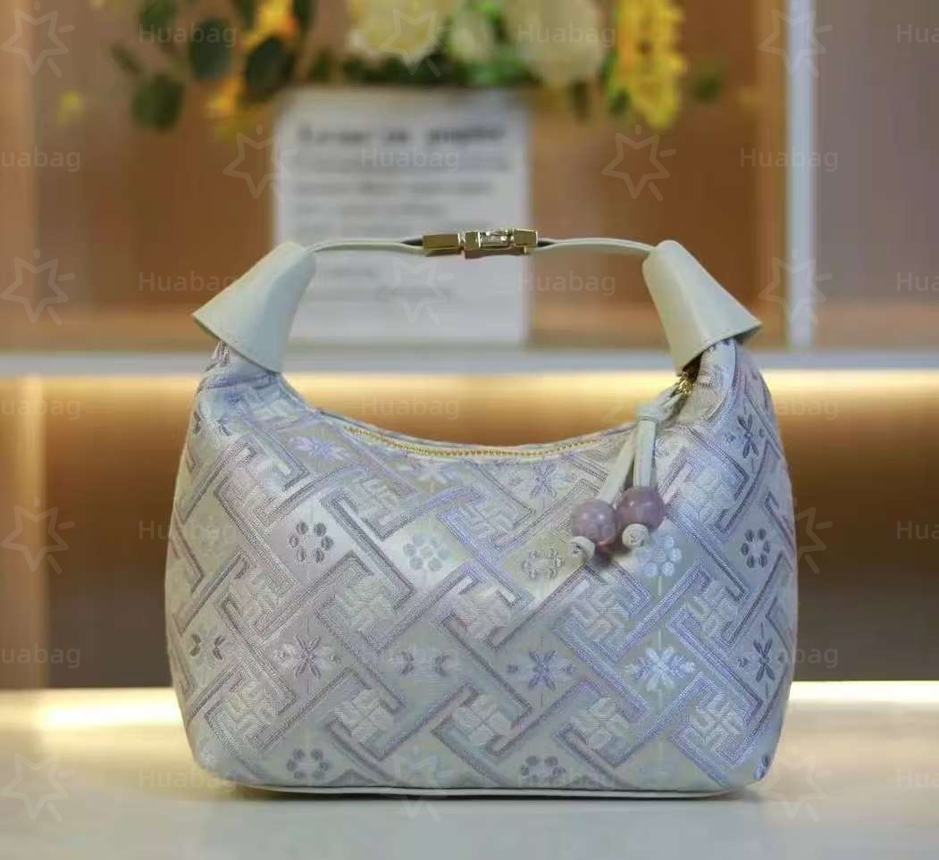 Pure Hand Embroidery Designer Bag Luxury Handbags New China-style Tote Bag High Quality Purses Designer Bags For Women Cross body Designer embroidered