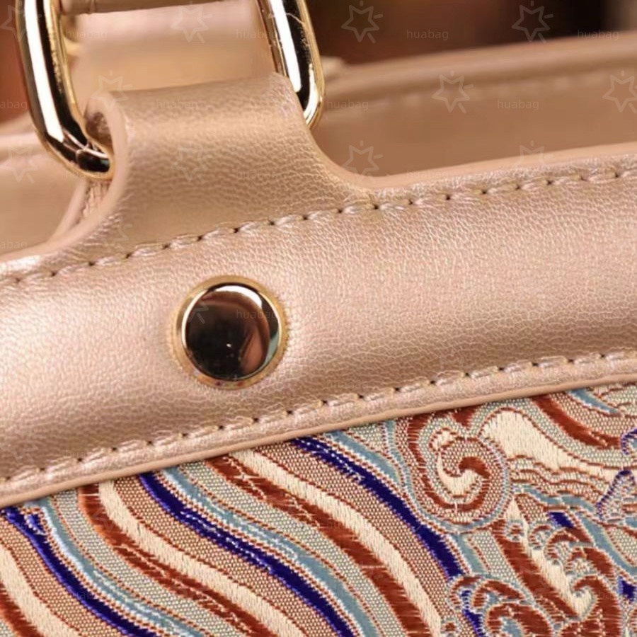 Designer Bags Designer Woman Bag Luxury Bag Chinese-Style Silk Cloud Brocade Handbag Vegetable Basket Crossbody Bag Crossbody Bags High Quality Should