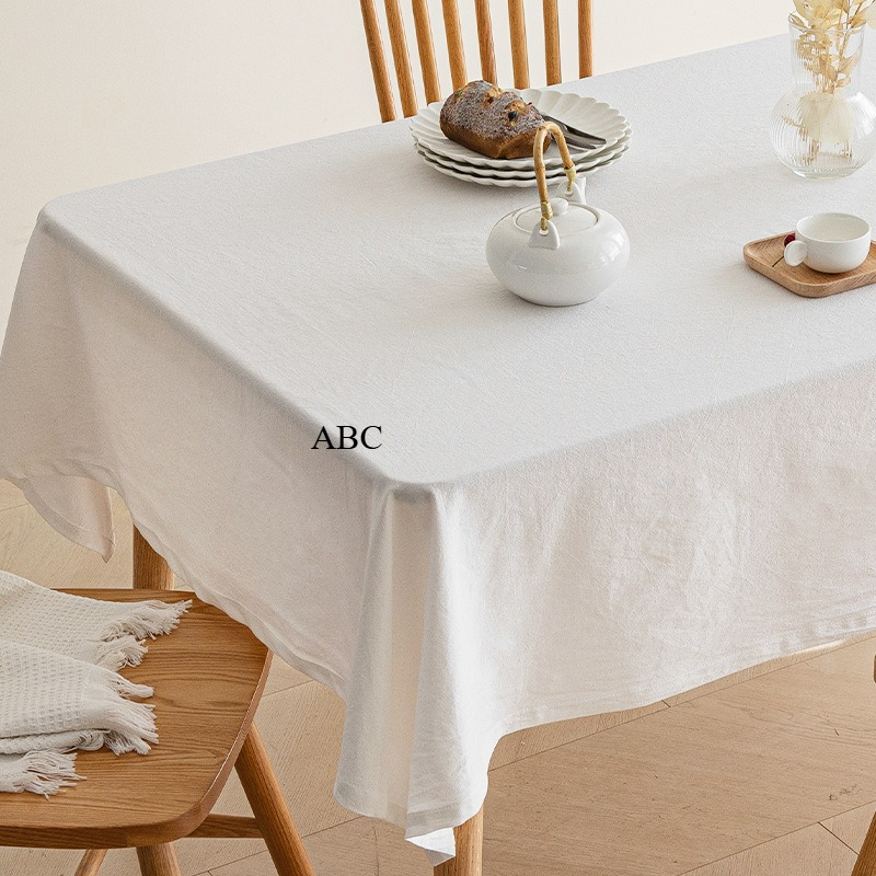 Solid Color Fabric Photography Background Dormitory Dessert Table Tablecloth TY7