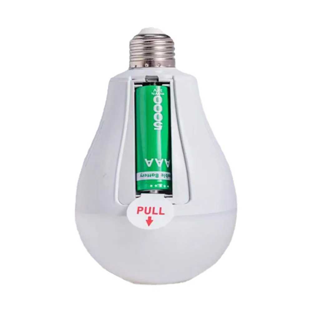LED Bulb Light Smart Charging Chip Power Failure Emergency Home 18650 Battery FlickerFree with Hook Detachable Emergency Bulb C250917