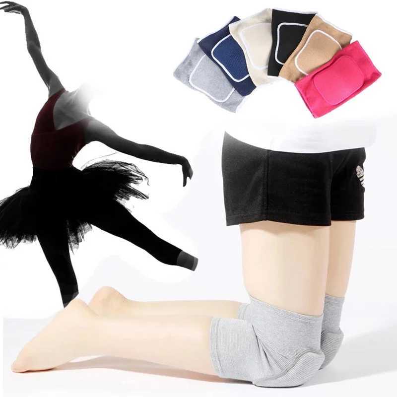 2 Pcs Sports Knee Pads Compression Dancing Knee Protector Support Thickened Sponge Volleyball Yoga Crossift Knee Brace Adult Kid J2509171