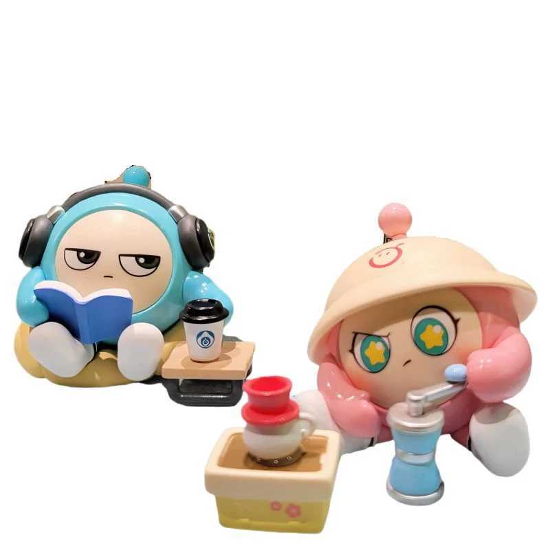 Eggy Party Blind Box LetS Go Picnic Series Black Pink Yellow Handmade Doll Figures Toy Game Periphery Trendy Toy Ornament Gift C250917