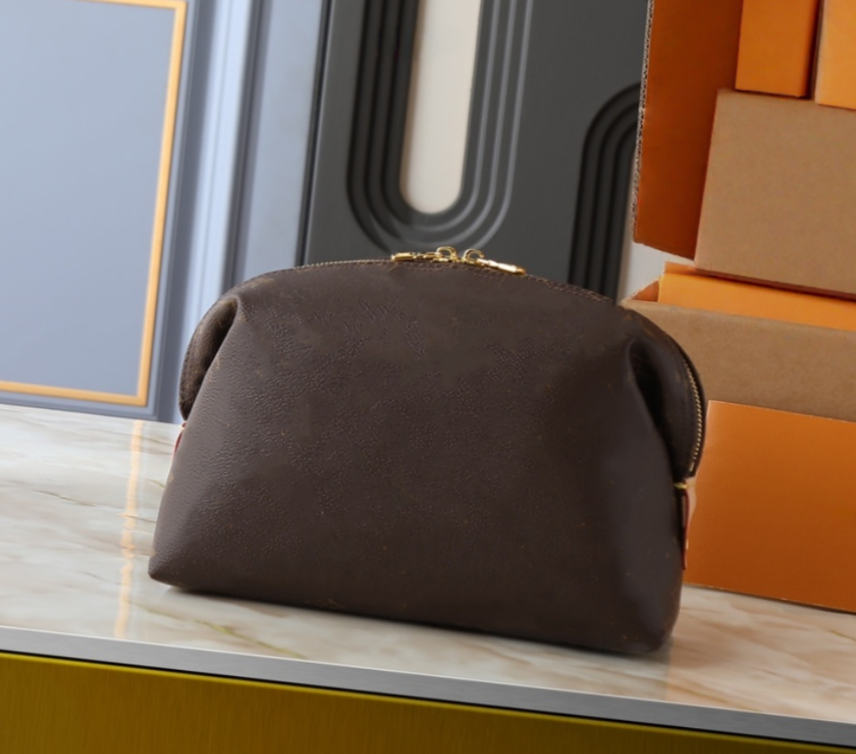 M46458 Cowboy Lavatory Bags Big Cosmetic Bag for Women and Men Makeup Bag Denim Toiletry Wash Bag Travel Handbags Purses White with colorful flower