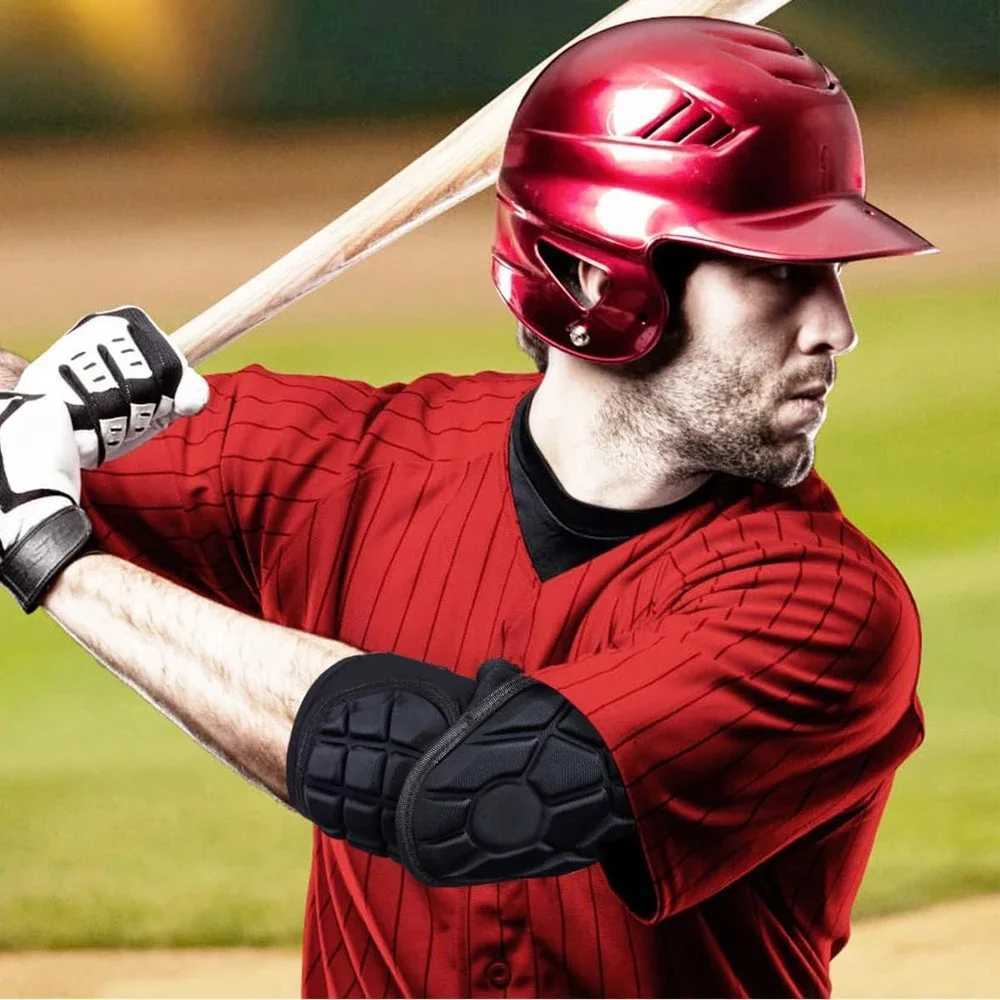 2PCS Baseball Elbow Guard for Youth Adult Batters Protective Gear Lightweight Breathable Arm Guard for Baseball Players J250917