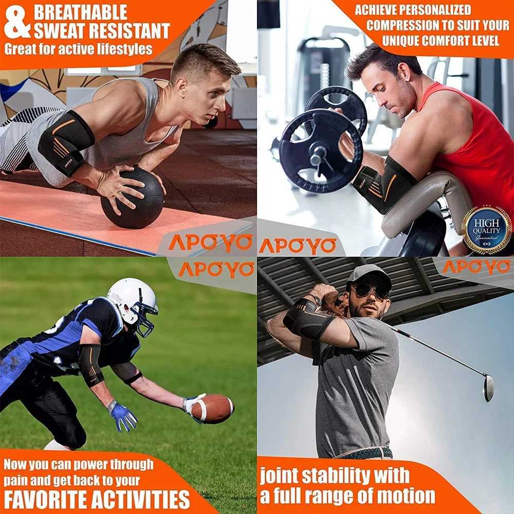 1PCS Elastic Elbow Brace Arm Sport Support Elbow Sport Safety Cotoveleira Breathable Arm Sleeve Elbow Pads Compression Coderas J250917