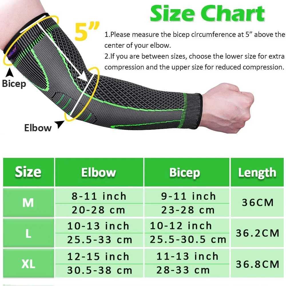 1Pcs FitnESS Elbow Brace ComprESSion Support SLEeve for Tendonitis Tennis Elbow Treatment Reduce Joint Pain J250917