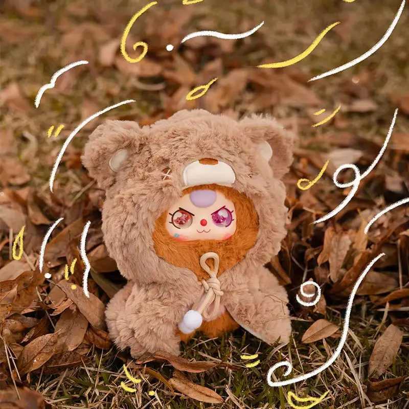 Baby Three New IM Not A Warrior Series Blind Box Plush Vinyl Doll Tide Play Figure Bag Pendant Decoration Kawaii Gift C250917