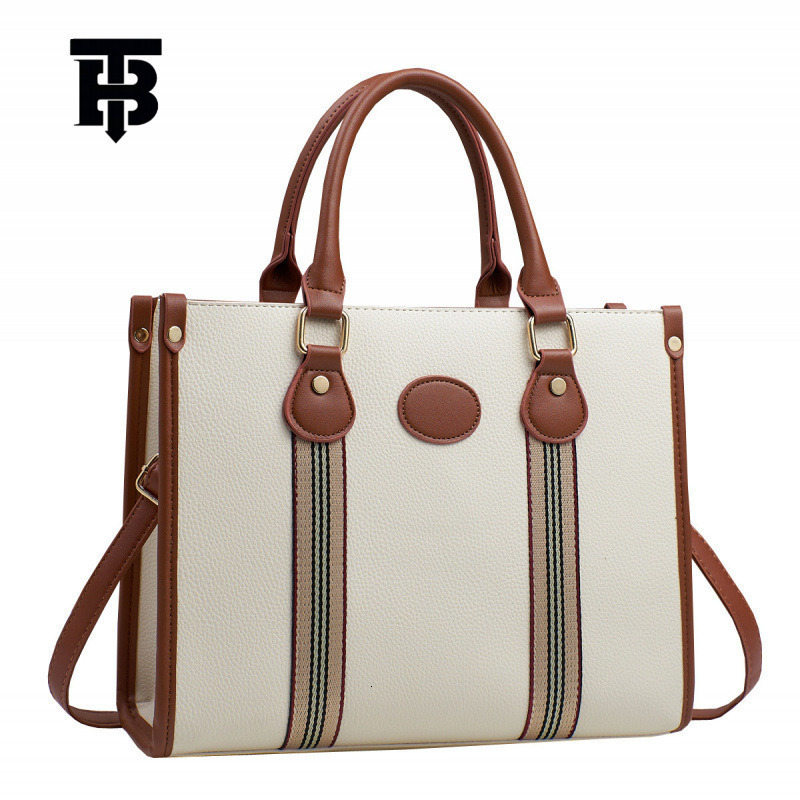 Designer Bag Large Capacity Tote Bag 2025 New Simple Commuter Handbag Commuter Casual Luxury Bag Travel Dual-use Cross-border Bags