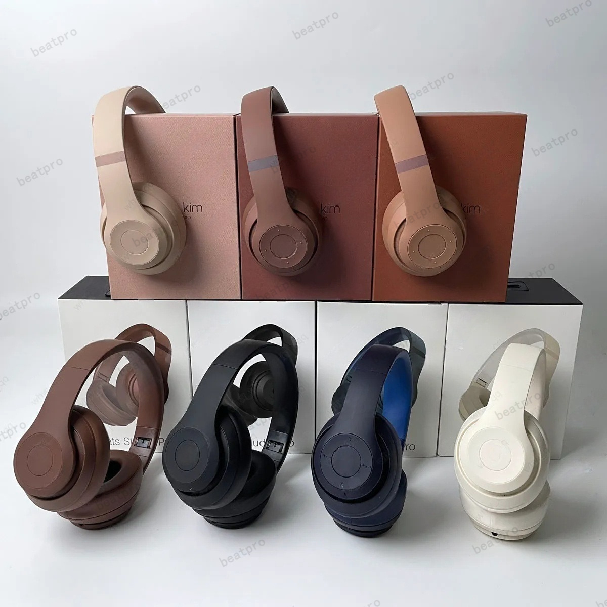 New wireless studio pro Bluetooth Wireless Headphones Noise-cancelling headphones Magic Sound Recorder pro earphone earbuds With Bag