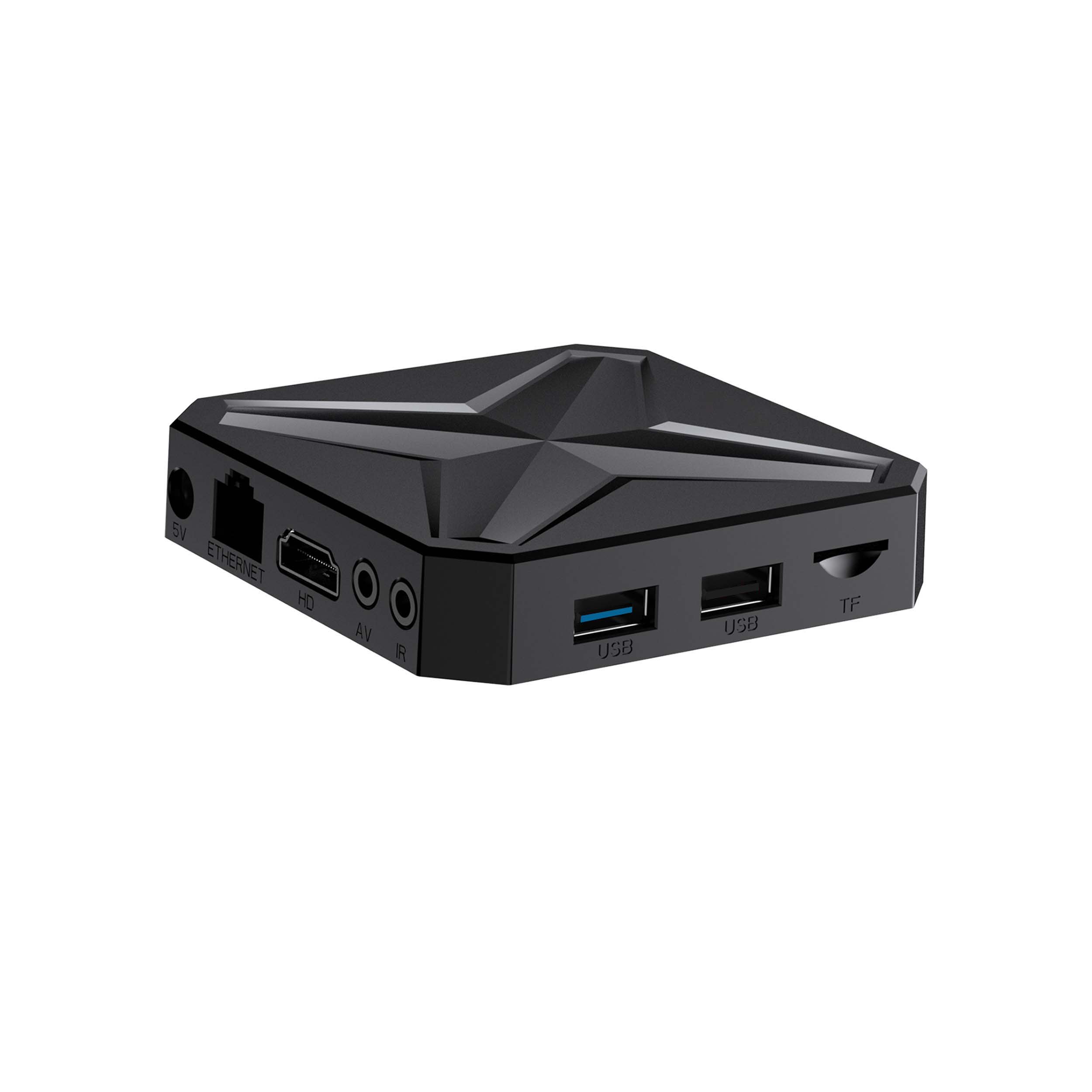 Q1 Mini Plus Smart TV Box Android 14.0 RK3518 4K And Wifi 6 16GB BT5.4 3D Voice Media Player Home Theater Android TV Box