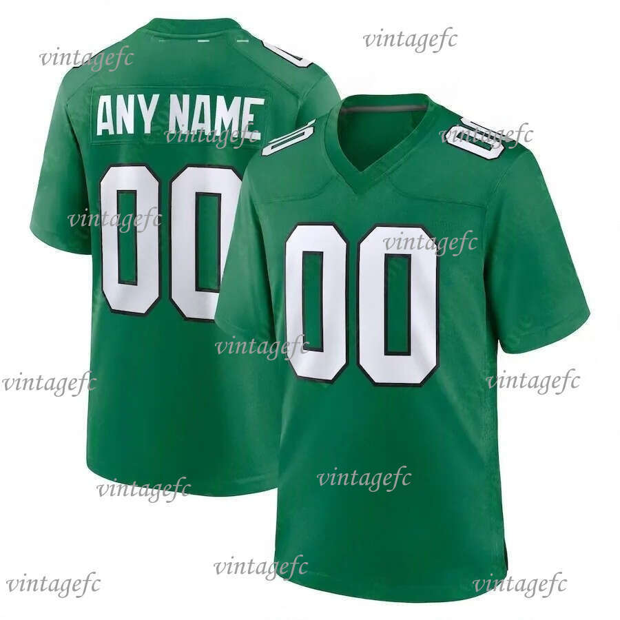 26 Barkley Custom Football Jersey 1Hurts 33DeJean 6Smith 11Brown 14Gainwell 88Goedert Carter White Men Women Youth Embroidered