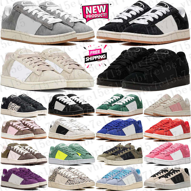 Free Shipping Designer sneakers shoes campus 00s chaussure for mens womens black pink men trainers scarpe Plate-forme casual luxury