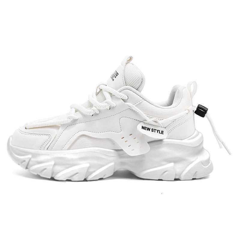 TOP Designer Men's Shoes 2025 Spring New Youth Trendy Sports Versatile Casual Shoes Thick Sole Height Increasing Agan Dad Sneakers 0e