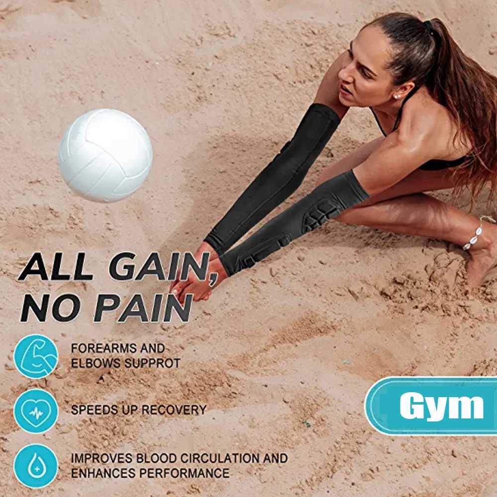 1PCS Arm Sleeves Youth Adult Basketball Shooter SleevesElbow Forearm Crashproof Pads for Football Basketball Volleyball Soccer J250917