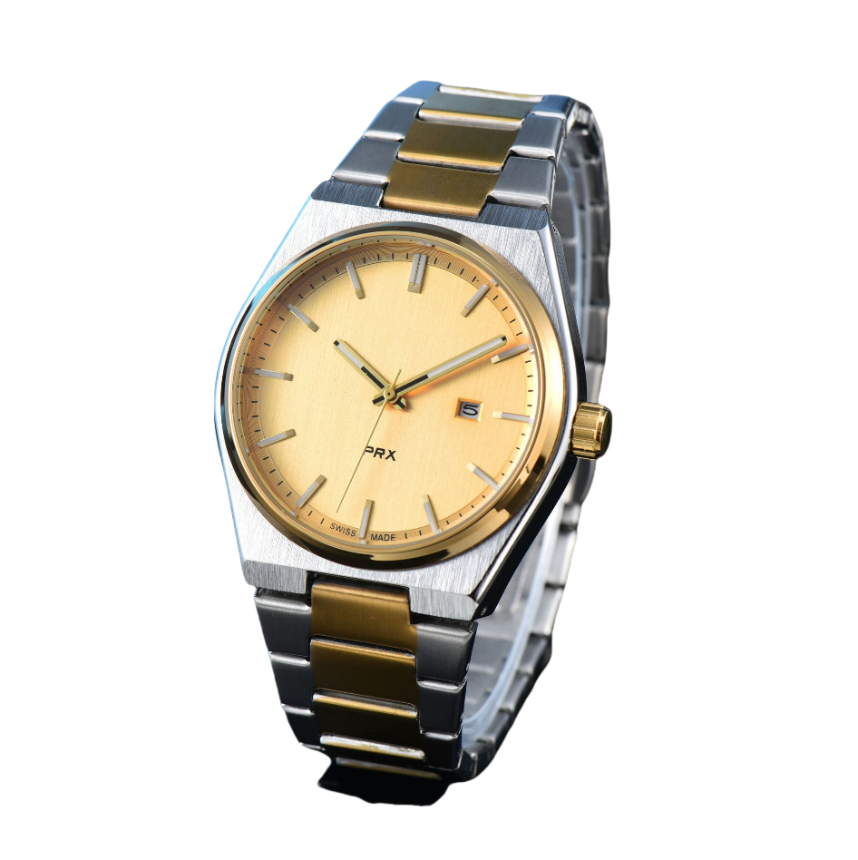 Top Mens 1853Tissity watch designer luxury quartz movement watches high qualit rose gold stainless steel strap sapphire PRX Wristwatches