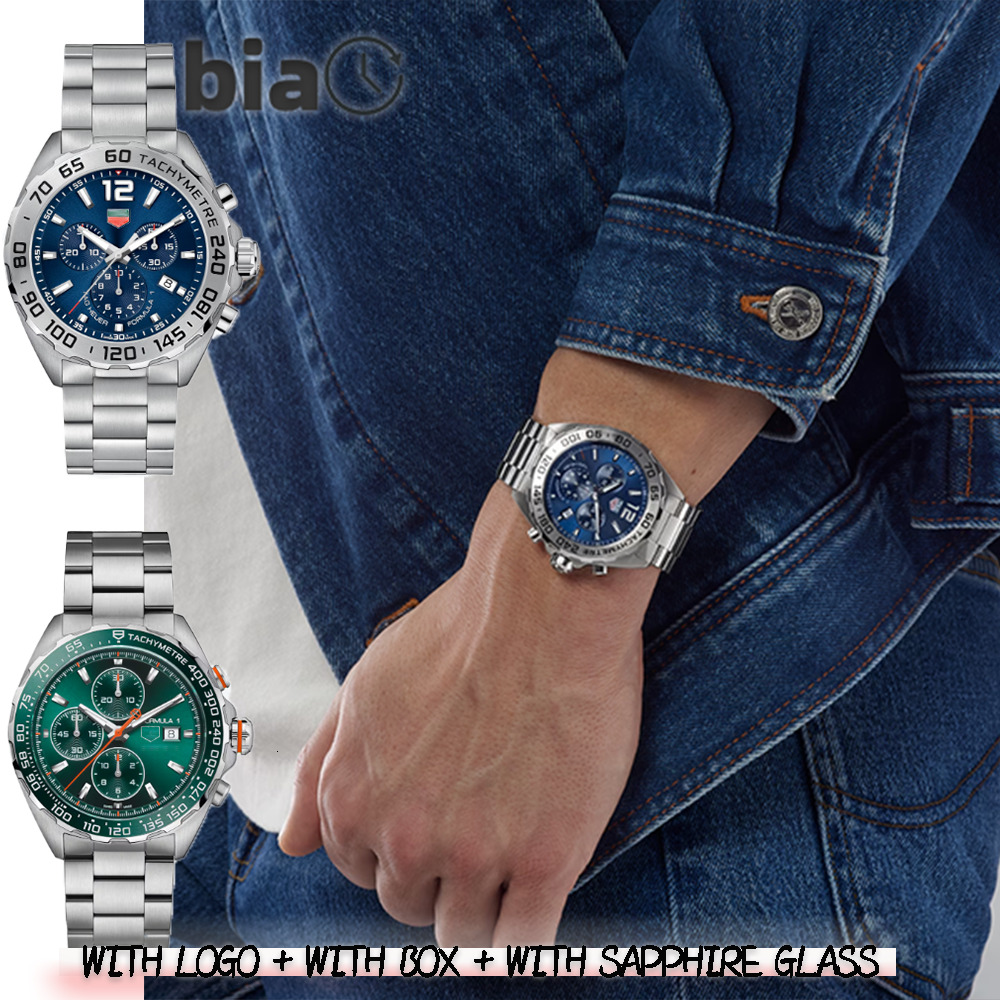 Tagly Huer F1 Mechanical Automatic Watch Box Tagly Heuerers Watch F1 Luxury Mens AAA Top Quality Designer Monacco Watch Man Watch Woman WatchLady Superclone Q