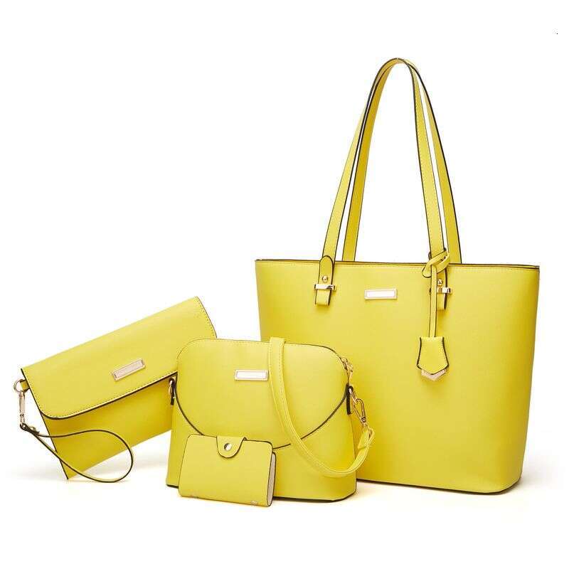 Best Selling Designer Bag Bag New Style Mother And Child Four Set Shoulder Cssbody Ladies Handbag One Piece Large Capacity Tote Bag