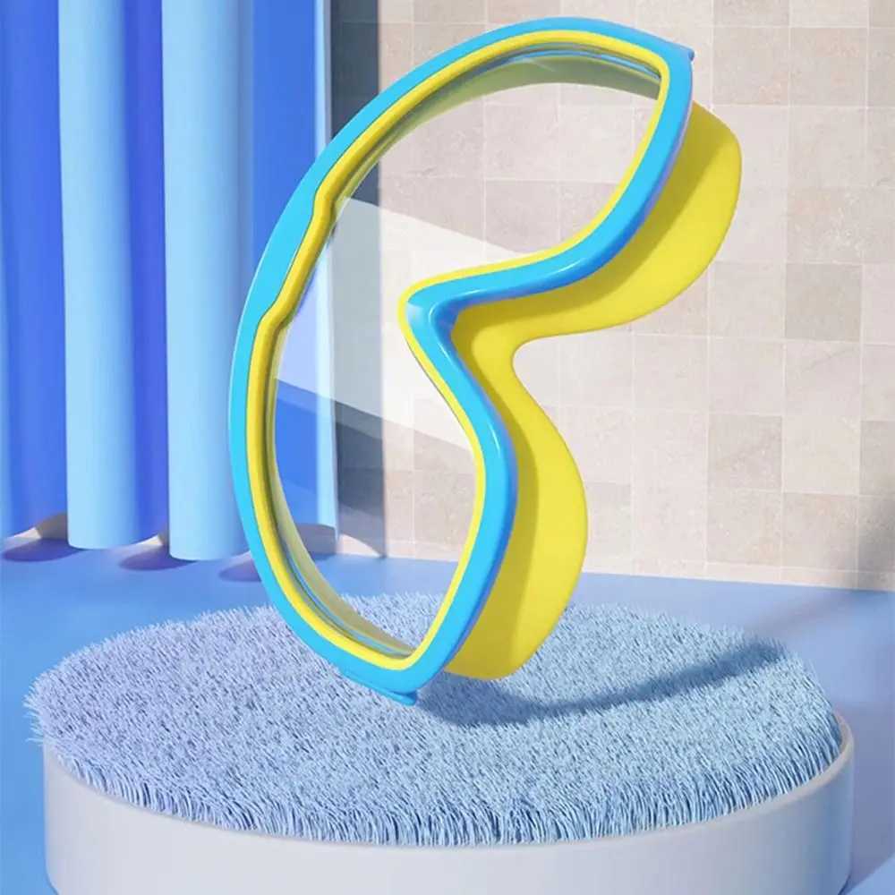 Diving Big Frame Swimming Goggles Anti Fog Wide View Swim Glasses Soft Elastic Swimming Accessories KidsAdult J250917