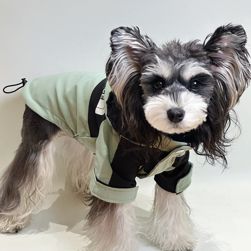 Dog Autumn Coat Outdoor Jacket, Windproof Dog Coat, Adjustable Hood Dog Jackets for Small Medium and Large Dogs, Waterproof Winter Dog Warm - view 8