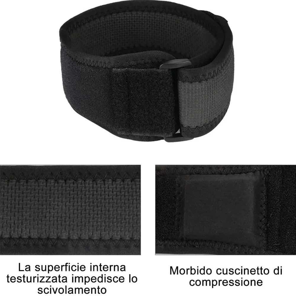 IT Band Strap Iliotibial Band Syndrome Support ITBs Knee Brace for Sports Adjustable Athletic Compression Wrap Stabilizer J250917