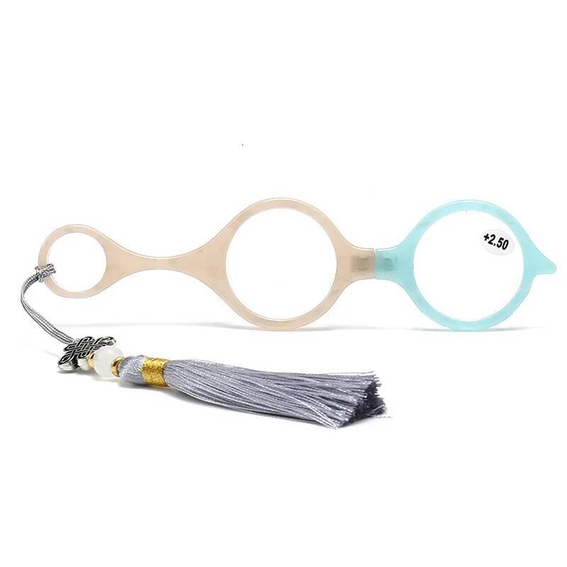 2024 New Color Reading Women Men Necklace Readers Lightweight Portable Anti-loss Magnifying Glasses +1.0 +2.0 +3.0 +4.0 ddmythur
